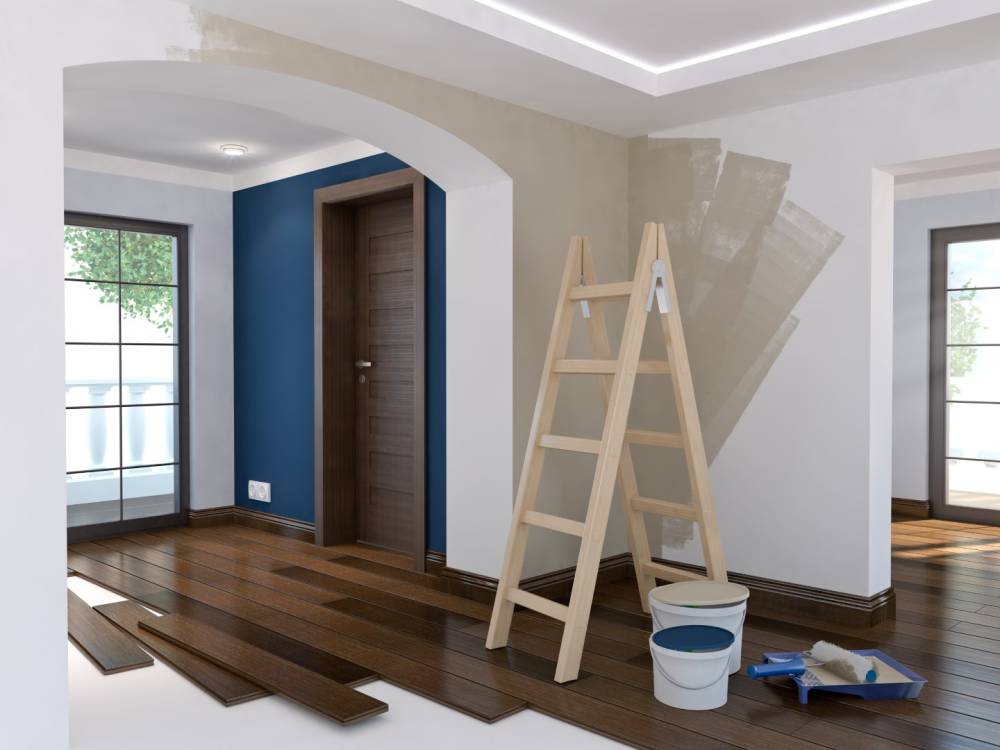 Rénovation intérieure près de Jouy-le-Potier