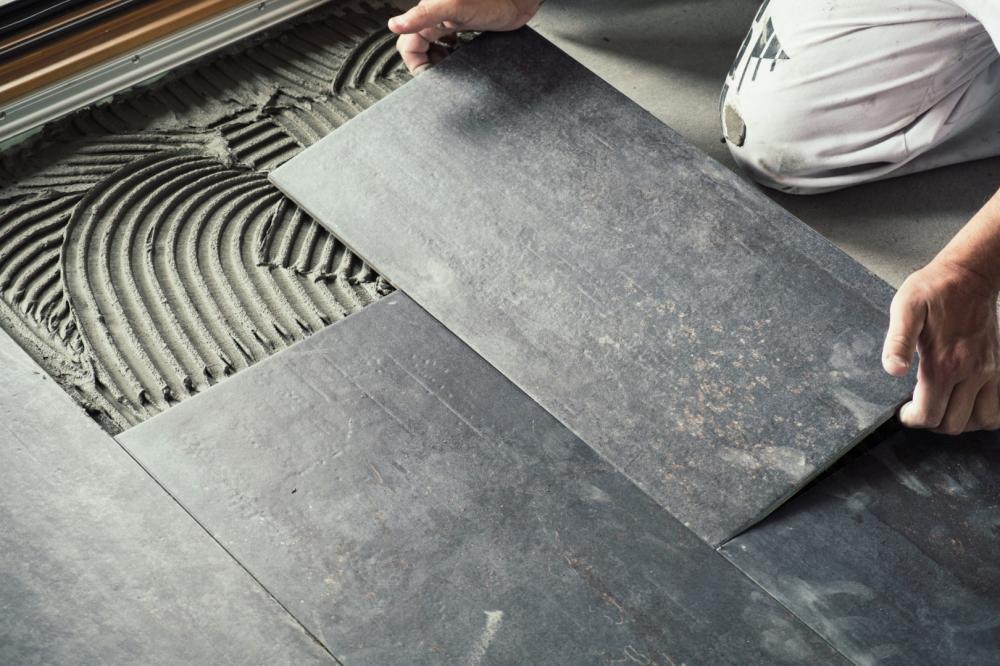 Carrelage près de Jouy-le-Potier